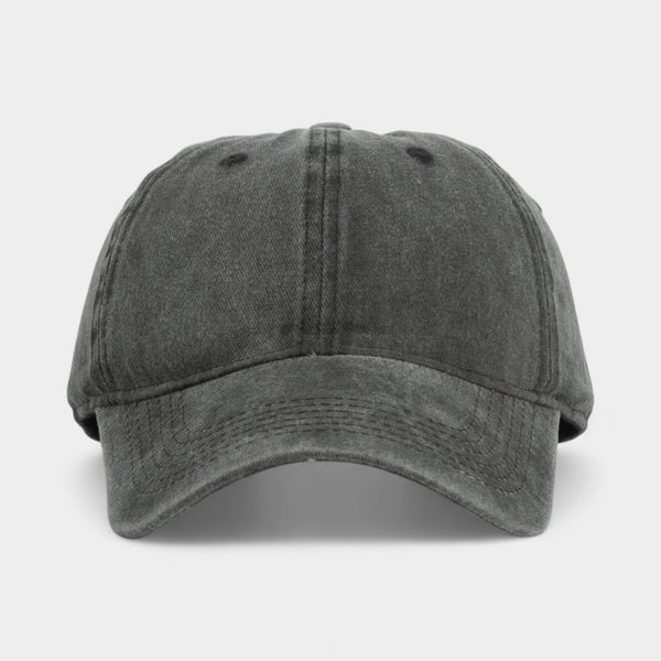 Black Washed Cap