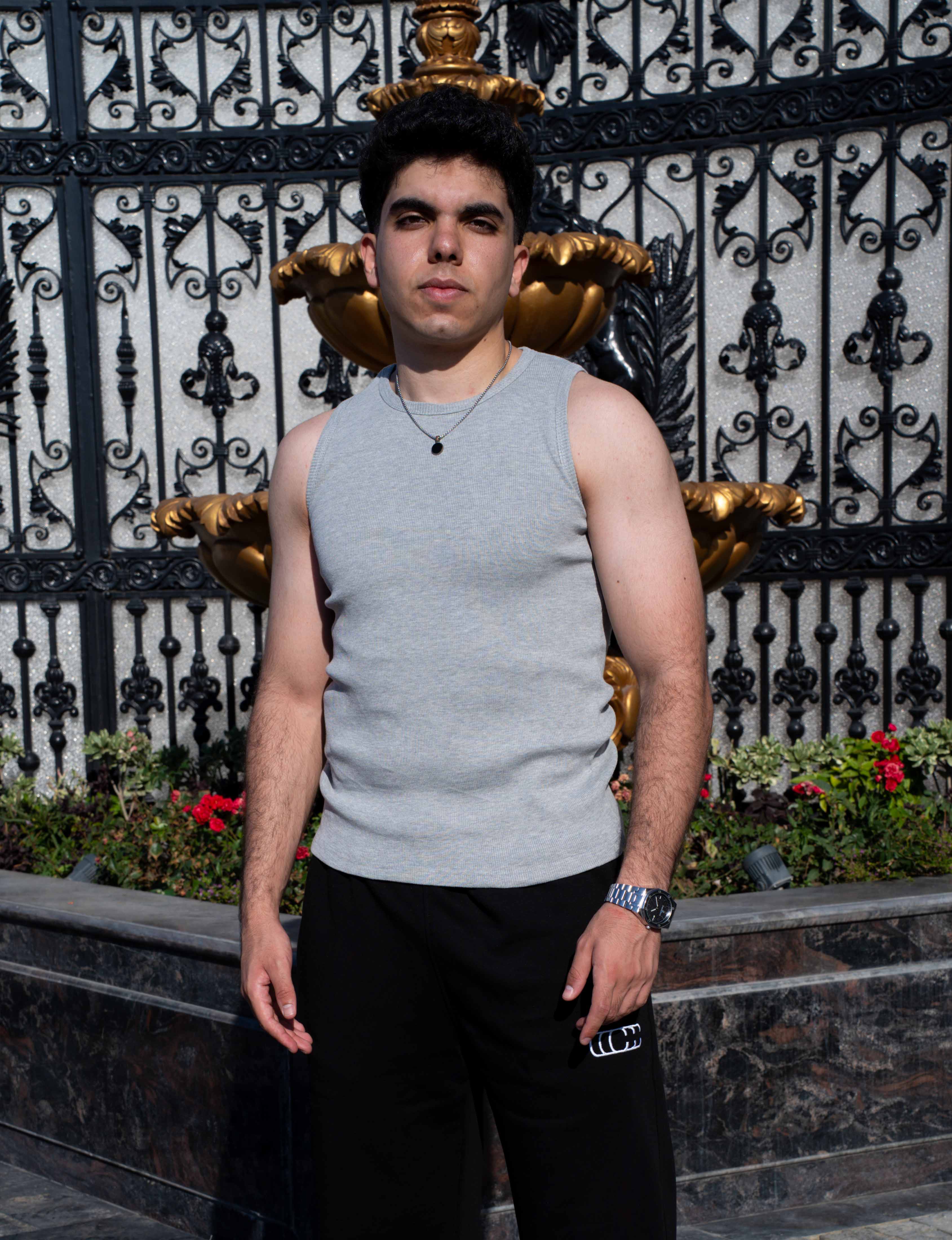 Gray Tank Top